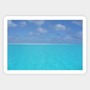 Blue Ocean Sky Sticker